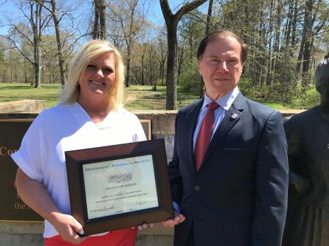 2021 Award of Merit - Corinth Area Convention and Visitors Bureau