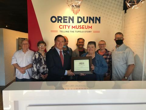 2021 Award of Merit - Oren Dunn City Museum in Tupelo