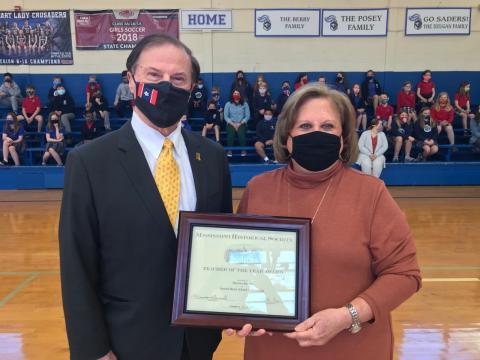 History Teacher Of The Year Award - Therese Moore, Sacred Heart School