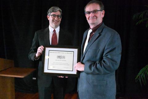 Award of Merit - Library of Hattiesburg, Petal and Forrest County for virtual programming on history(Sean Farrell accepting)