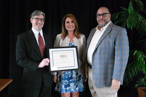Award of Merit - Visit Hattiesburg for creating the Freedom Summer Driving Tour(Marlo Dorsey and Michael Marks accepting)