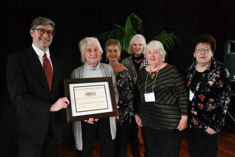 Outstanding Local Historical Society - Dancing Rabbit Genealogy and Historical Society (Susie Johnson accepting)