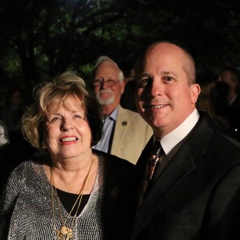 MHS President Brother Rogers and Frances Pearson