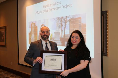 2019 Award of Merit - Mt. Olive Cemetery Project