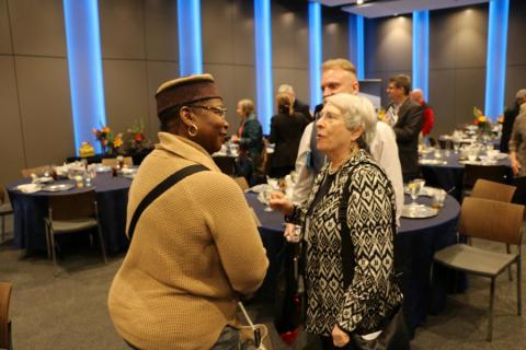 Dierdre Payne and Jeanne Marszalek