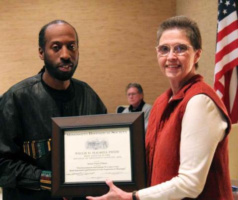 2015 Willie D. Halsell Prize - Michael Vinson Williams