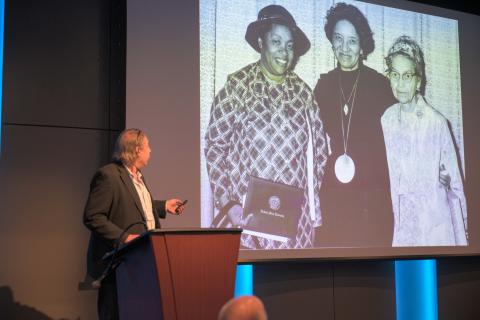 David Rae Morris talked about Jane Ellen McAllister of Vicksburg.