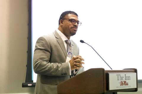 Presenter Von Gordon, Executive Director & Youth Engagement Manager of the Alluvial Collective