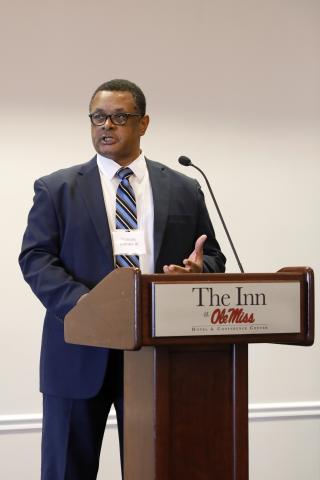 Incoming vice president Roscoe Barnes III, Cultural Heritage Tourism Manager, Visit Natchez