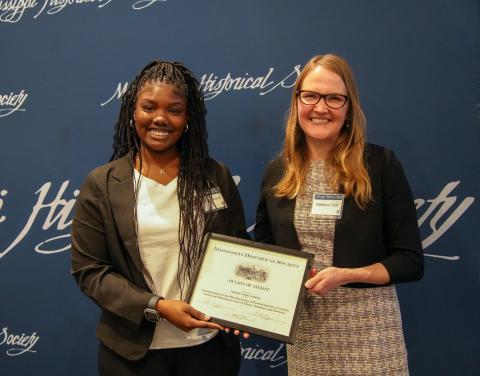 Award of Merit - Neshoba Youth Coalition for commemorating the 60th anniversary of Freedom Summer.
