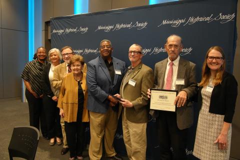 Award of Merit - Simpson County Bicentennial Executive Committee and Simpson County Historical and Genealogical Society for the county's bicentennial celebration.
