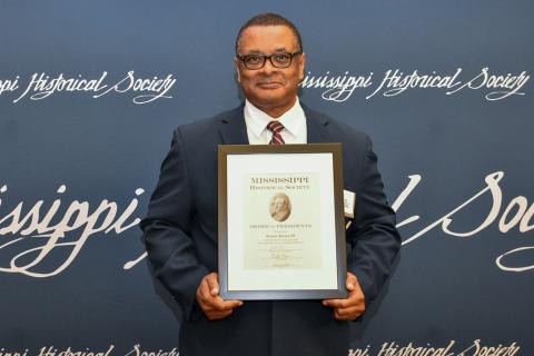 Outgoing President, Roscoe Barnes III